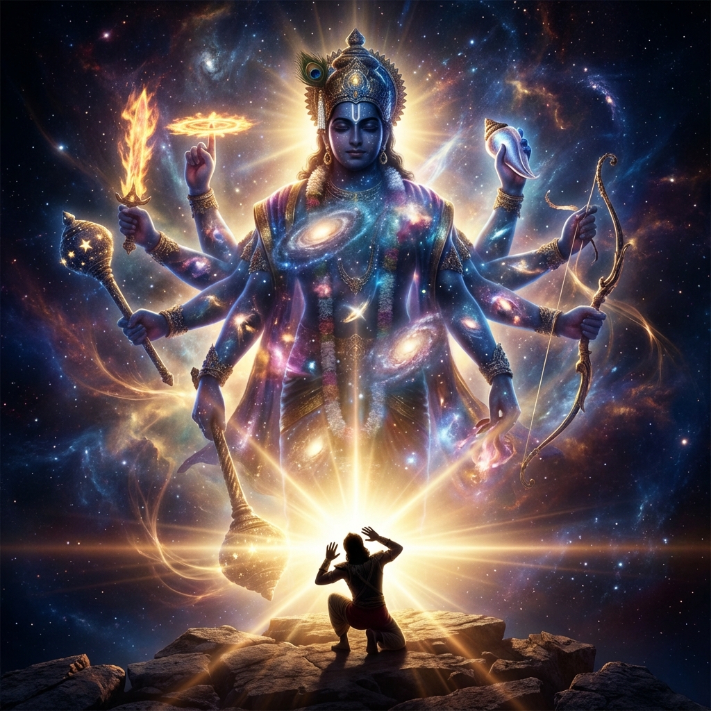 Chapter 11: The Yoga of the Universal Form (Visvarupa Darsana Yoga)